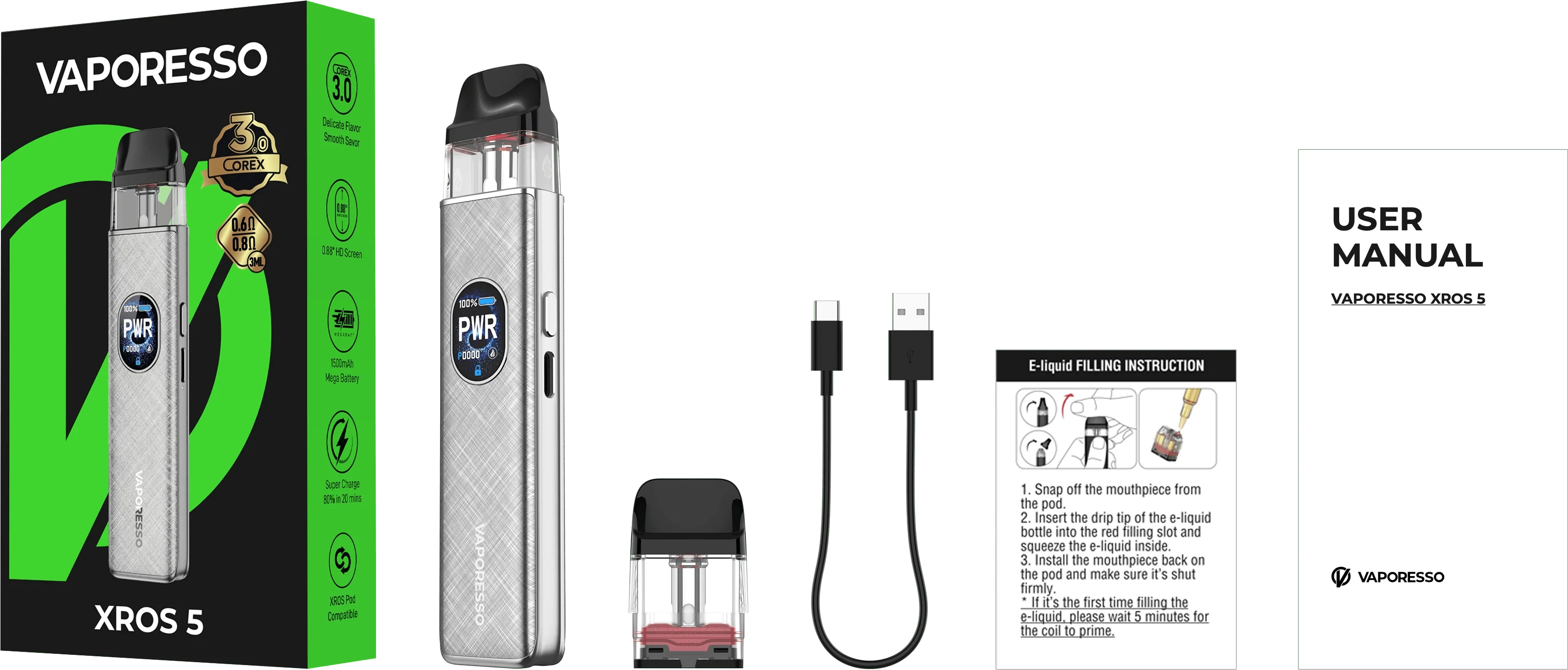 geekvape aegis solo 3 istruzioni Vaporesso Vibe main image 0