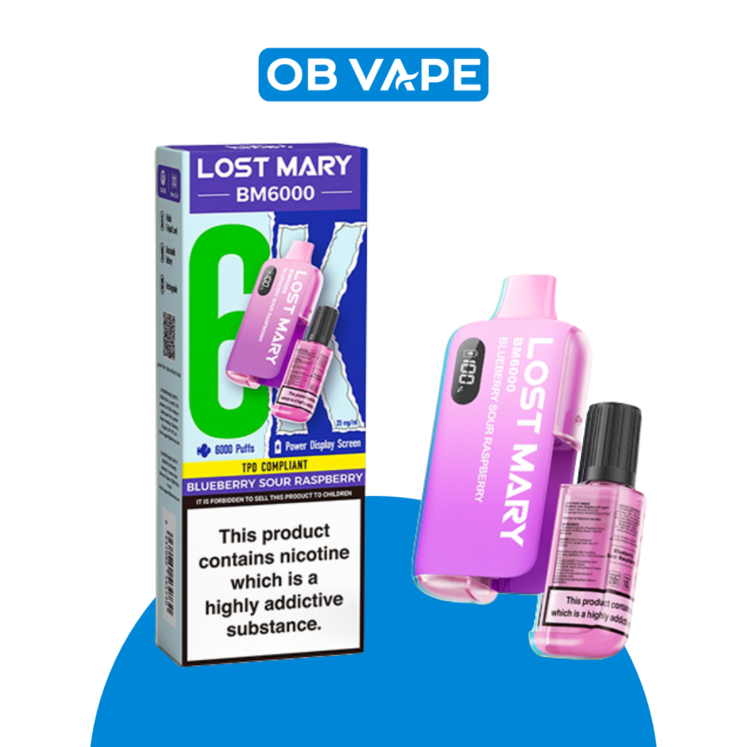 lost mary bm6000 ireland Lostmary BM6000 • The eCig Store, Vapes, E-Liquids & Kits, Vape Shop Ireland main image 1