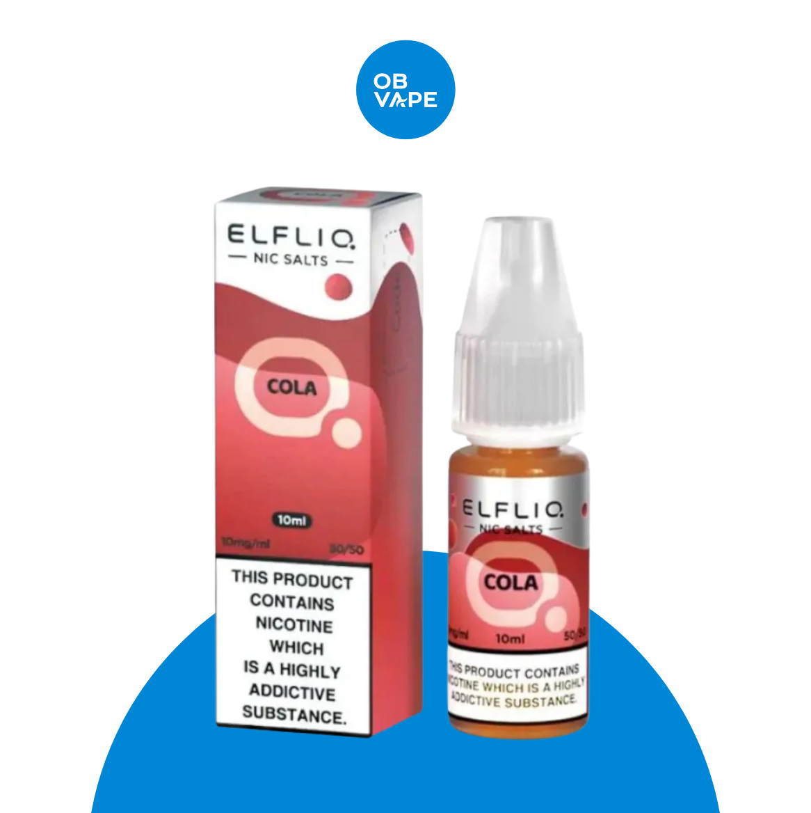 is vape juice poisonous Buy Cola ELFLIQ by Elf Bar E-Liquids main image 1