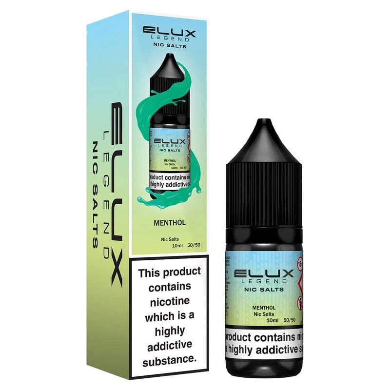 elux legend menthol Menthol – Elux Legend Nic Salt 10ml Ireland | Tax-Free Vape | OB Vape