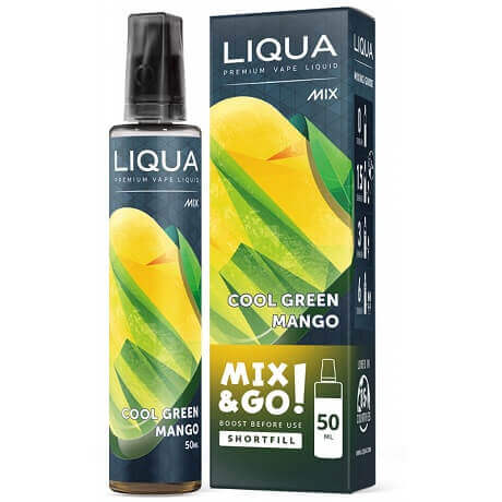 Liqua - Cool Green Mango 50ml - OB Vape Shop Ireland | Free Next Day Delivery Over €50 | OB Vape Ireland's Premier Vape Shop | OB Bar Disposable Vape