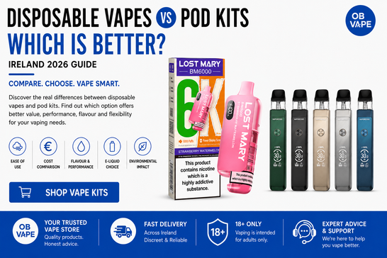 Disposable Vapes vs Pod Kits – Which Is Better?