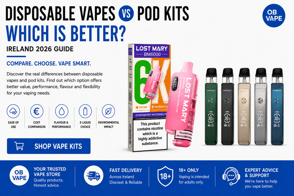 Disposable Vapes vs Pod Kits – Which Is Better?