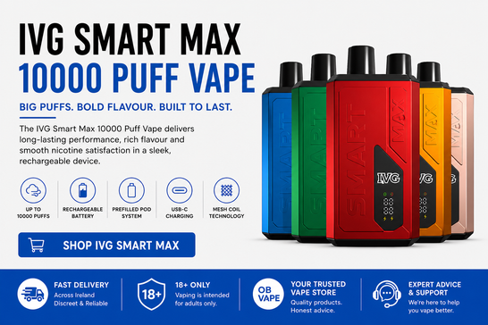 IVG Smart Max 10000 Puff Vape – Full Ireland Guide