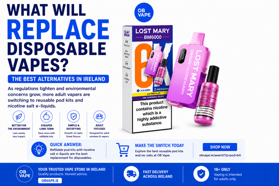 What Will Replace Disposable Vapes?