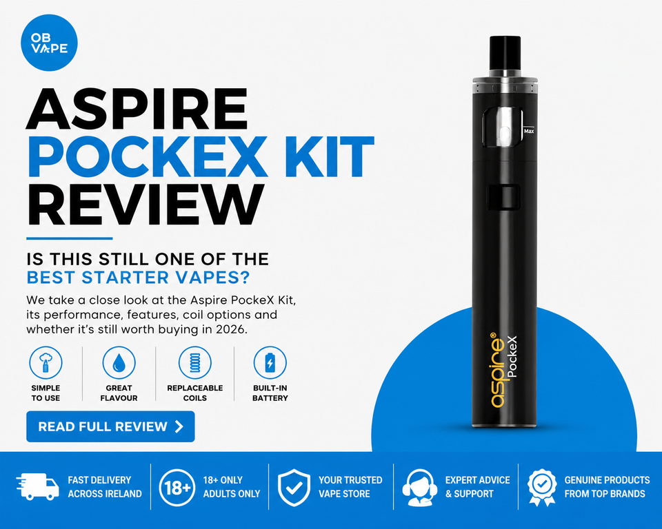 Aspire PockeX Kit Review – Is This Still One of the Best Starter Vapes?