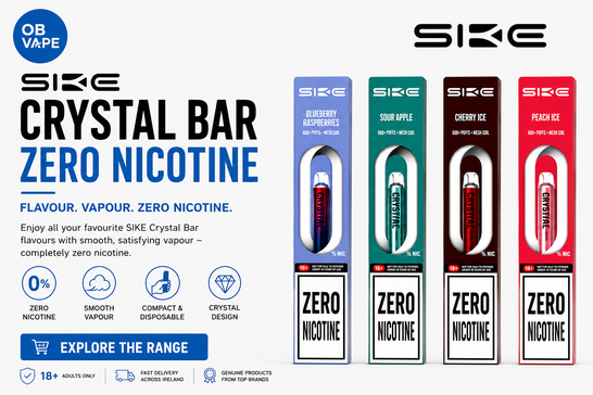 SKE Crystal Bar Zero Nicotine Disposable – Is 0mg Worth It?
