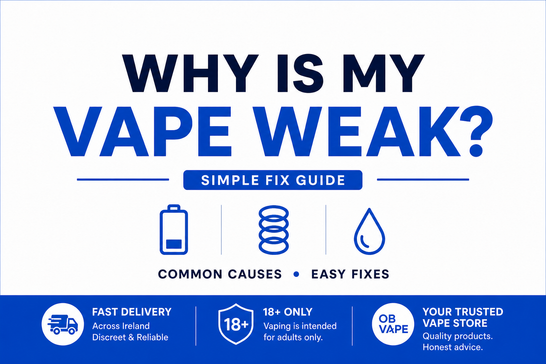 Why Is My Vape Weak?