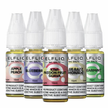 Top 9 ELFliq Nicotine Salt Flavours in Ireland (2025)