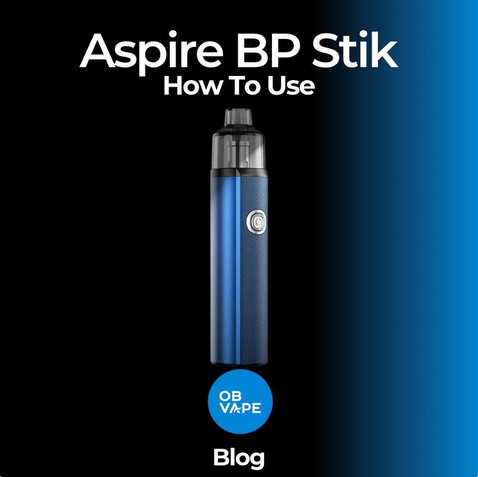How To Use Aspire BP Stik ob-vape Ireland.