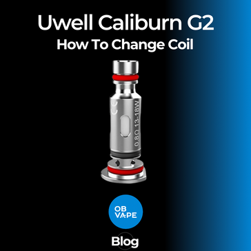 How To Change Uwell Caliburn G2 Coil ob-vape Ireland.