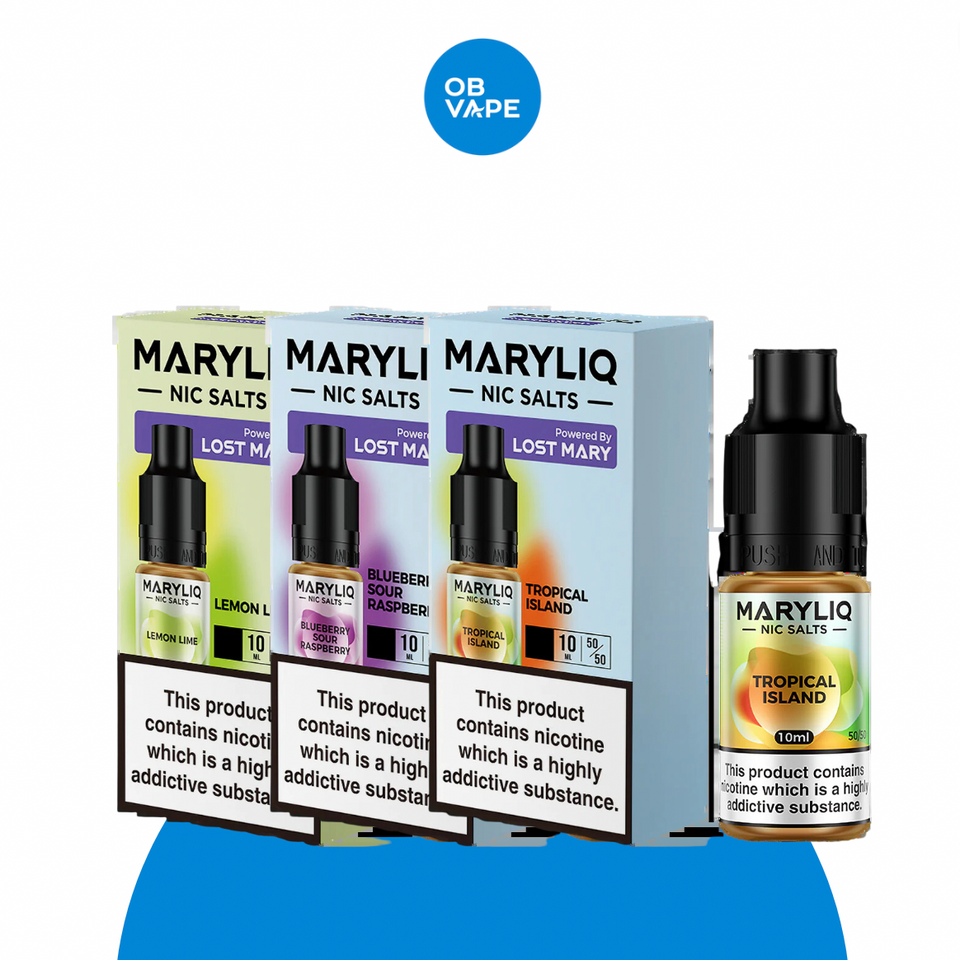 What are Maryliq Salt E-Liquids? ob-vape Ireland.
