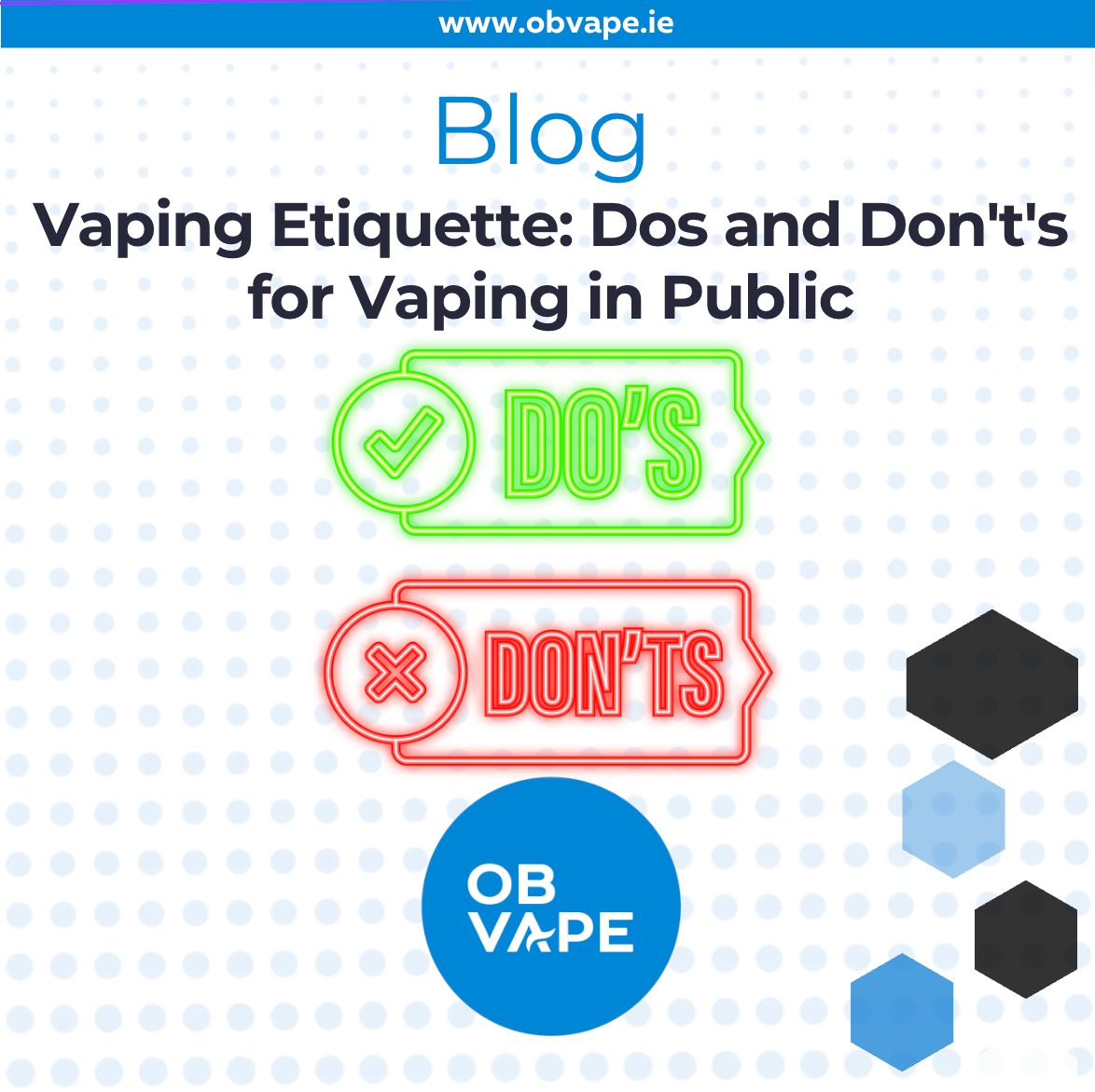 Vaping Etiquette: Dos and Don'ts for Vaping in Public