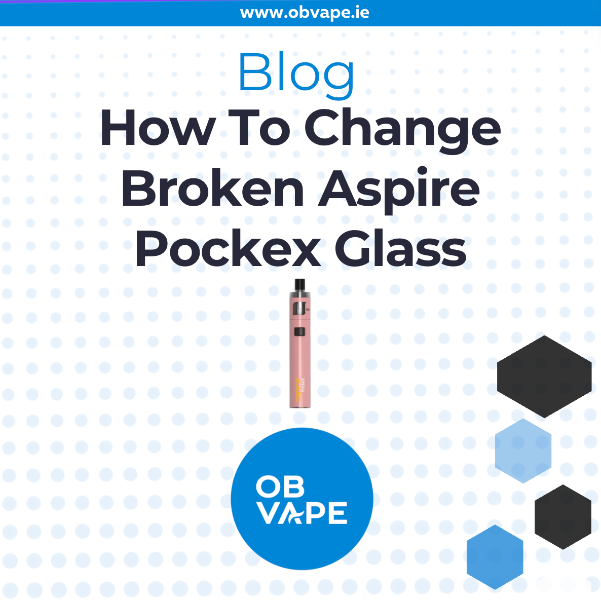 How To Change Broken Aspire Pockex Glass