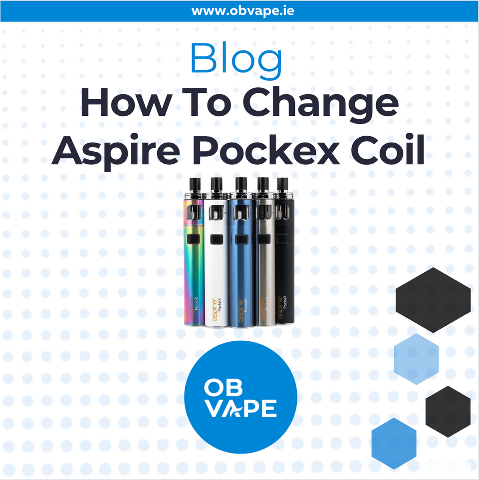 How To Change Aspire Pockex Coil ob-vape Ireland.