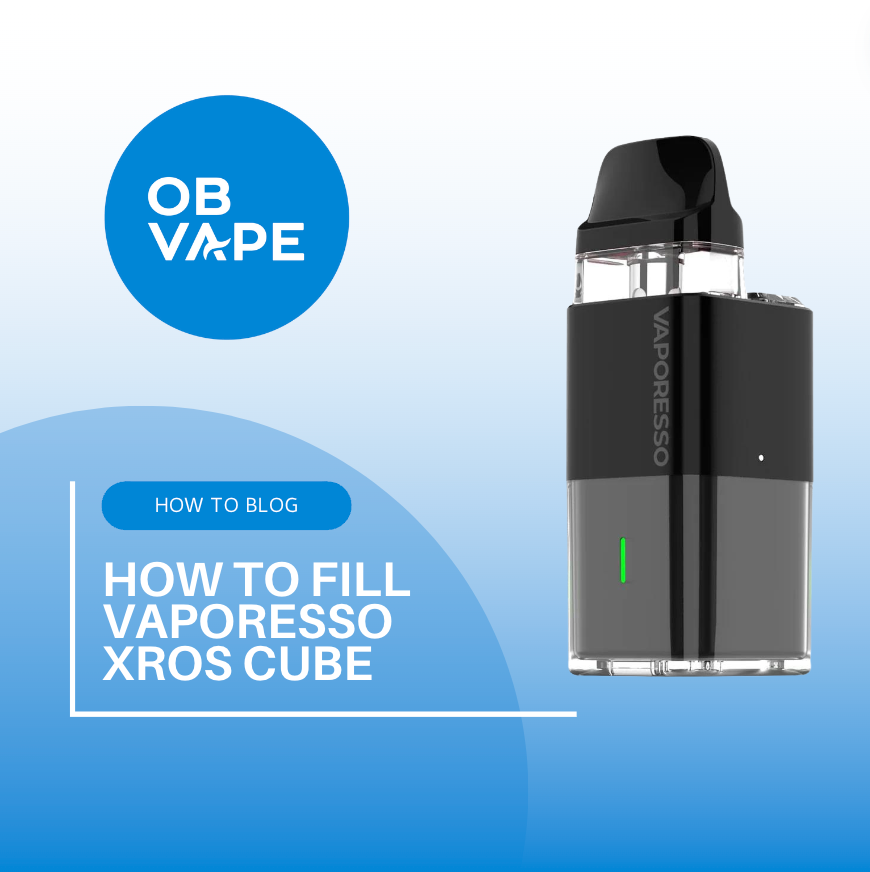 How To Fill Vaporesso XROS Cube Pod Kit