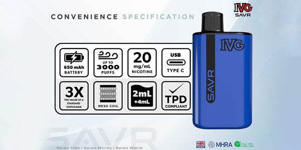 What Is the IVG SAVR 3000? Full Guide for Irish Vapers