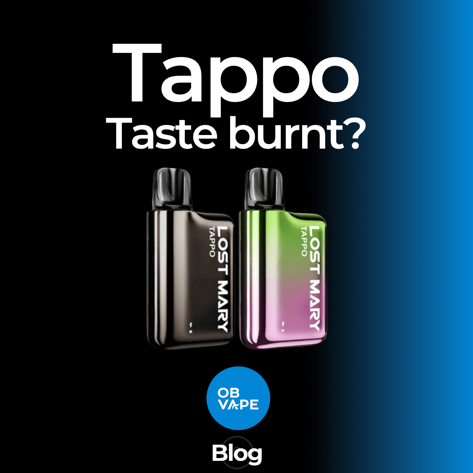 Why Does My Lost Mary Tappo Taste Burnt | OB Vape Why Does My Lost Mary Tappo Taste Burnt | OB Vape