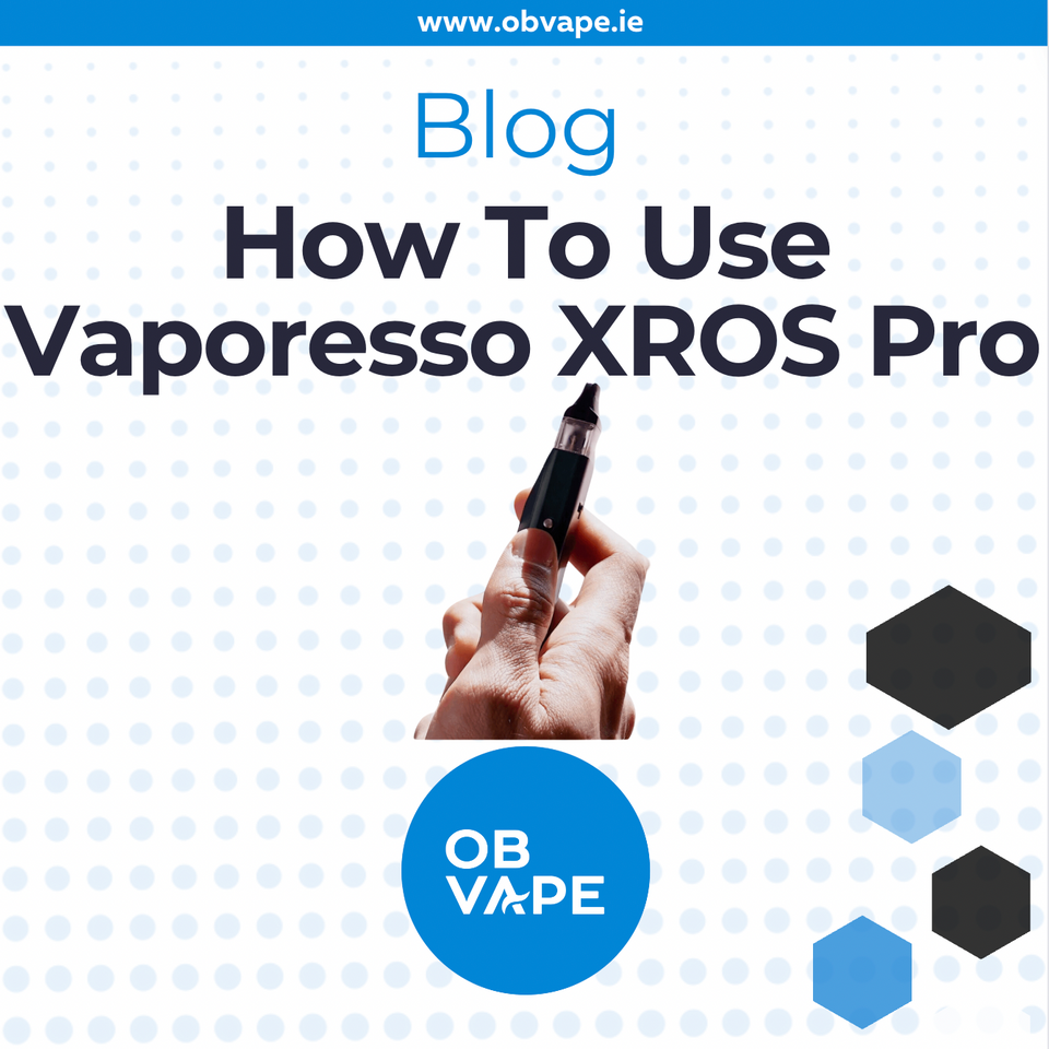 elf bar vape uk How To Use Vaporesso XROS Pro Pod Kit