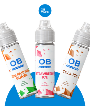 OB 40ml Shortfill Range OB Vape Ireland.