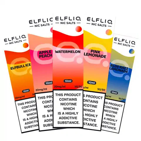 Elfliq – The Official ElfBar Nic Salt OB Vape Ireland.