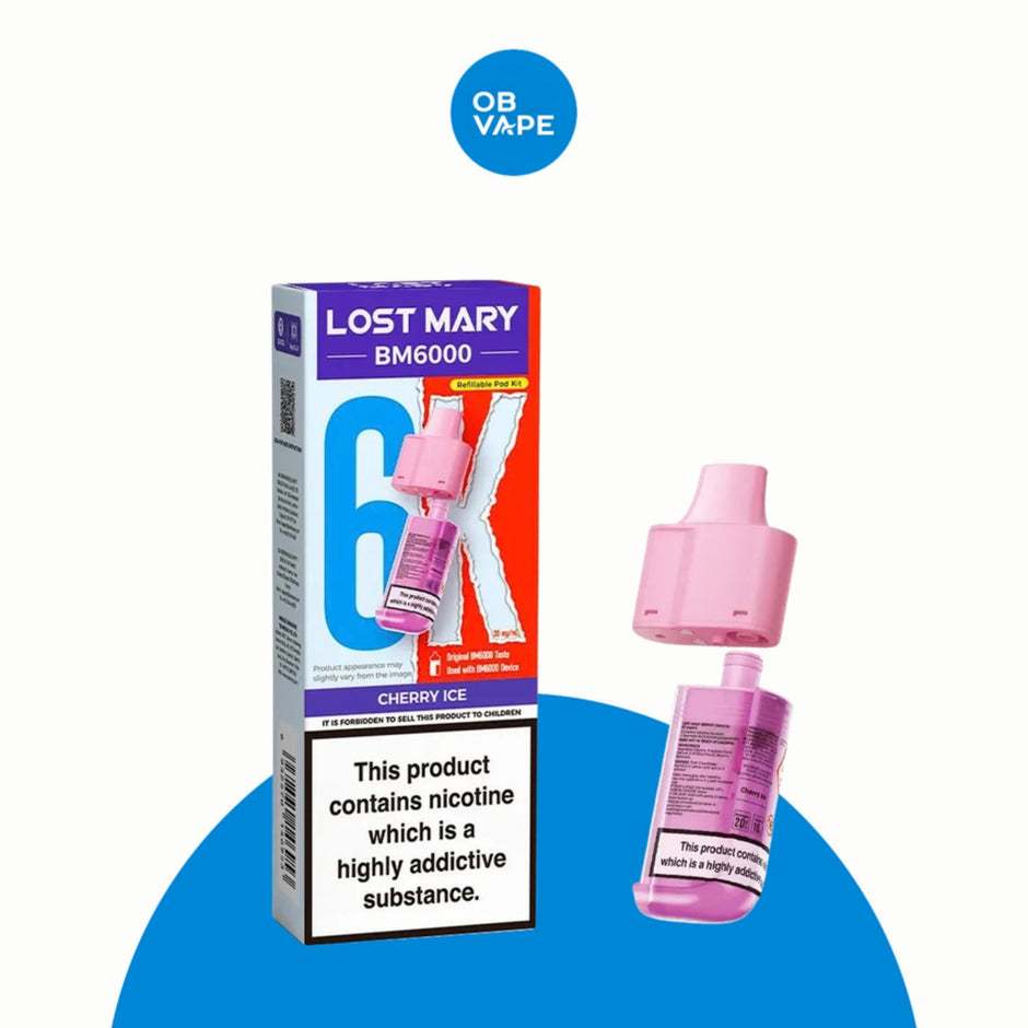 Lost Mary BM6000 Refill Pods Cherry Ice