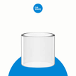 Vaptio Tyro 2ml Replacement Glass – 2ml – approved OB Vape product image