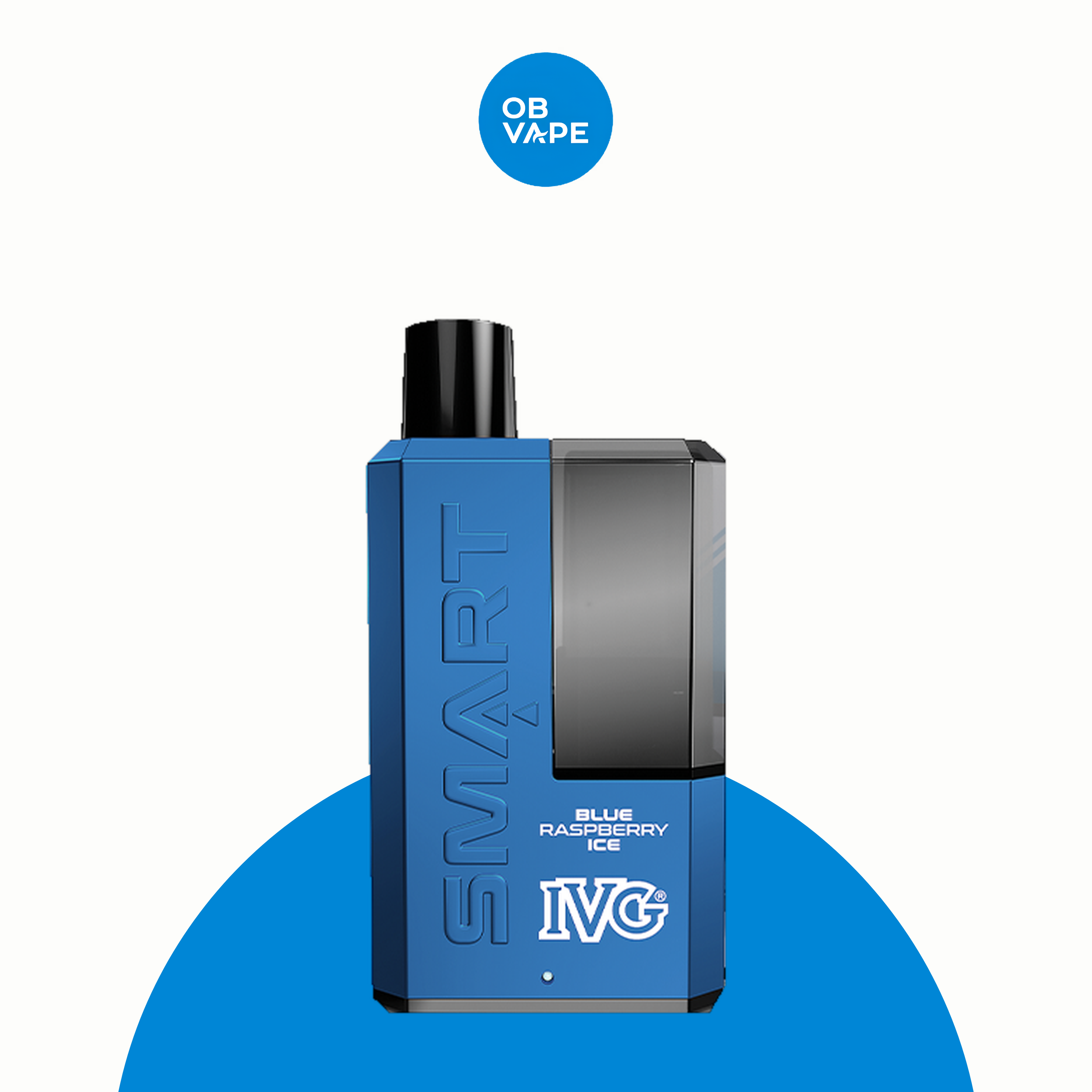 IVG Smart 5500 Puff Disposable Vape – Blue Raspberry Ice official approved product image | OB Vape