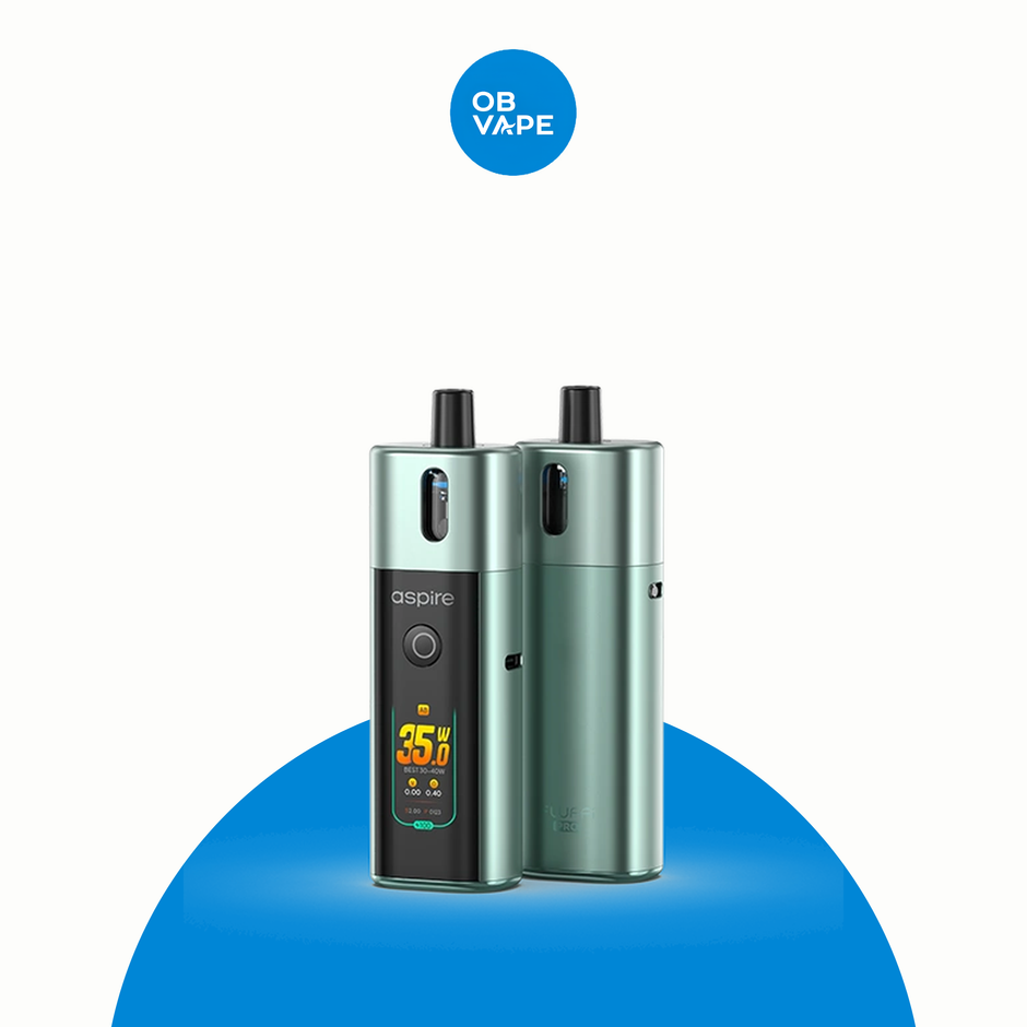 Aspire Fluffi Pro Pod Vape Kit – Forest Green – approved OB Vape product image
