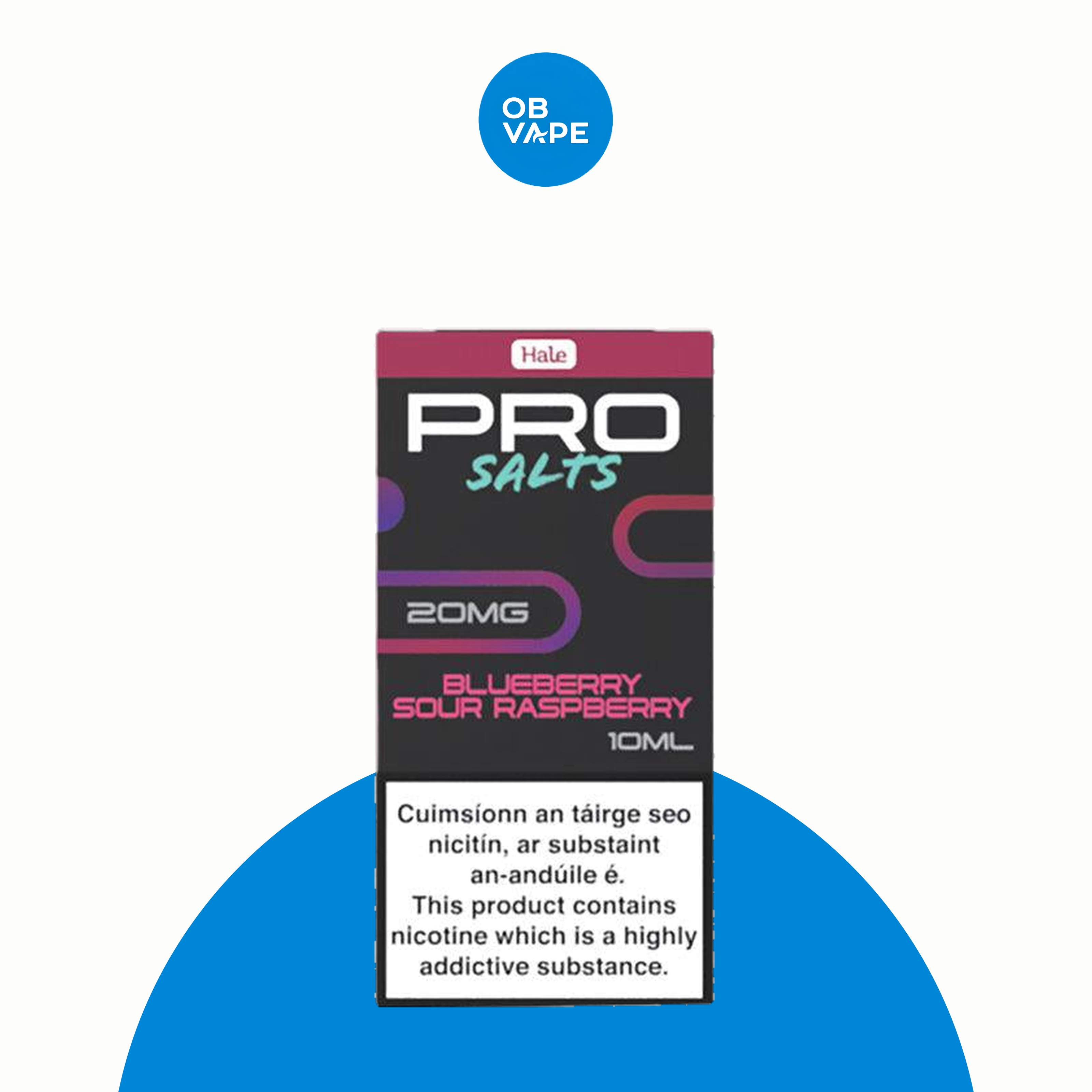Blueberry Sour Raspberry – Hale Pro Salt 10ml – gallery-1 – approved OB Vape product image