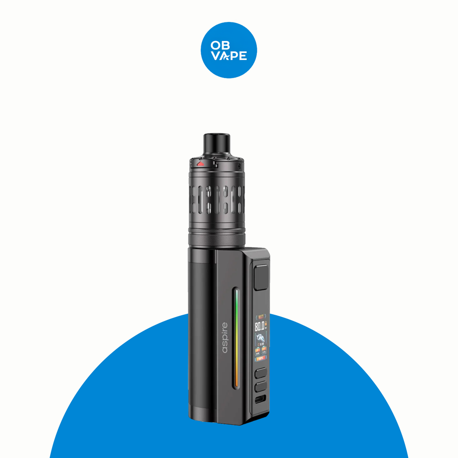 Aspire Zelos M80 Kit – Gunmetal – approved OB Vape product image