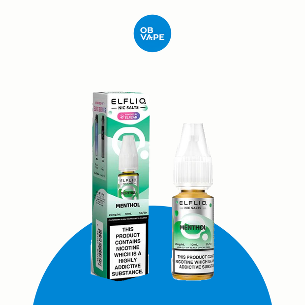 Menthol - Elfliq Salt – Menthol – approved OB Vape product image