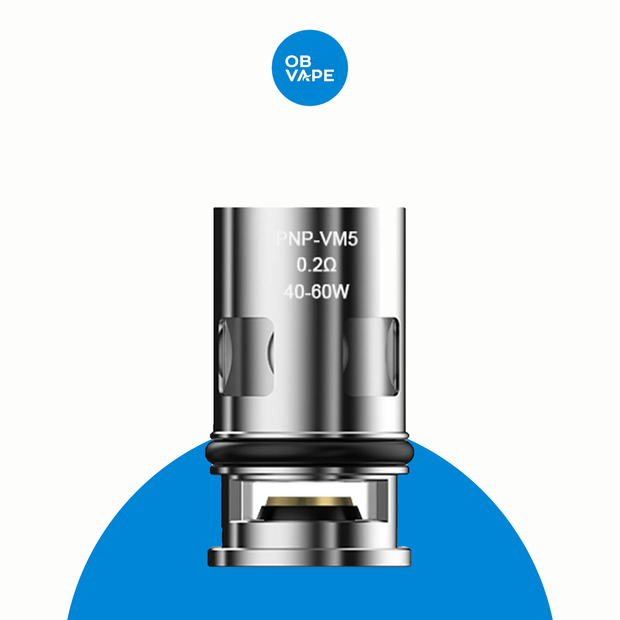 Voopoo PNP Coils – 0.2 PnP-VM5 (40w-60w) – approved OB Vape product image