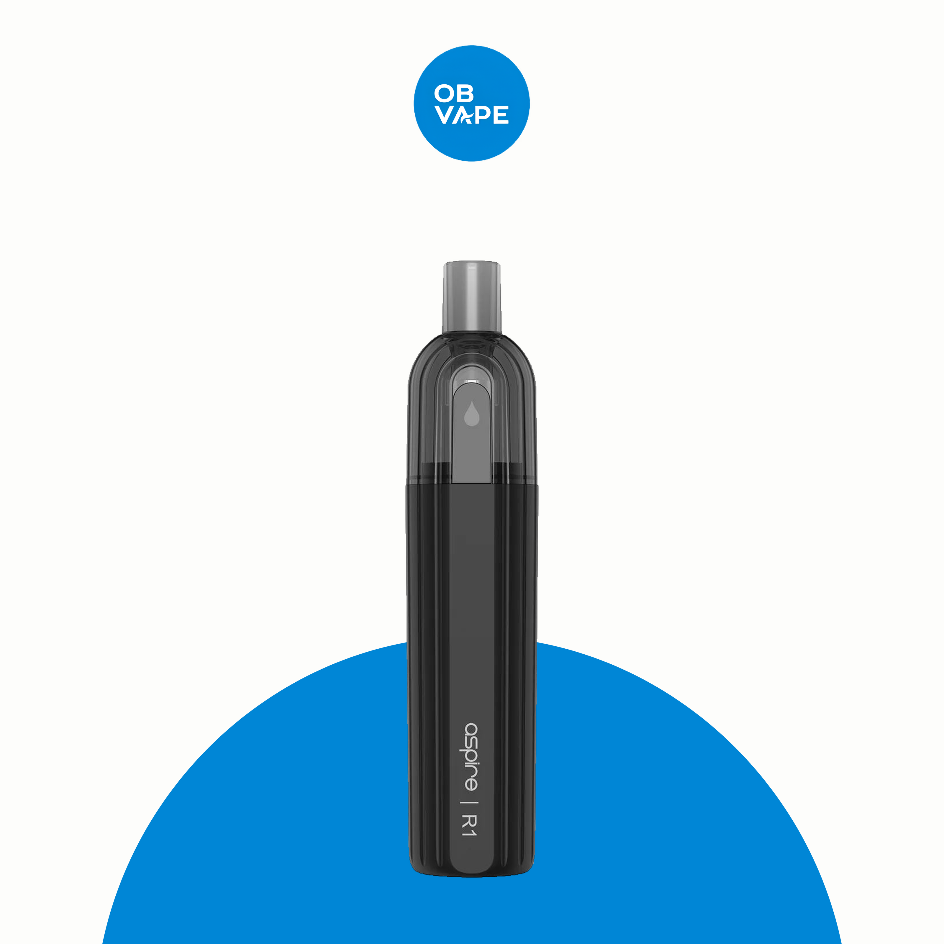 Aspire R1 Refillable Disposable Vape Kit – Black approved OB Vape final product image 2026-08-21