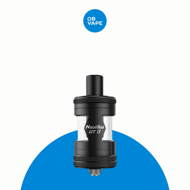 Aspire Nautilus GT2 Tank – Black approved OB Vape final product image 2026-08-21