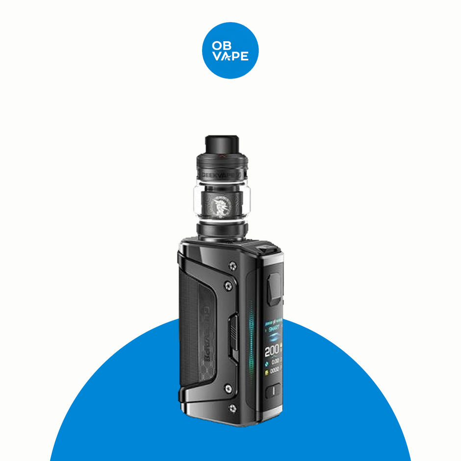 Geekvape Aegis Legend 5 200W Kit – Carbon Black approved OB Vape final product image 2026-08-21