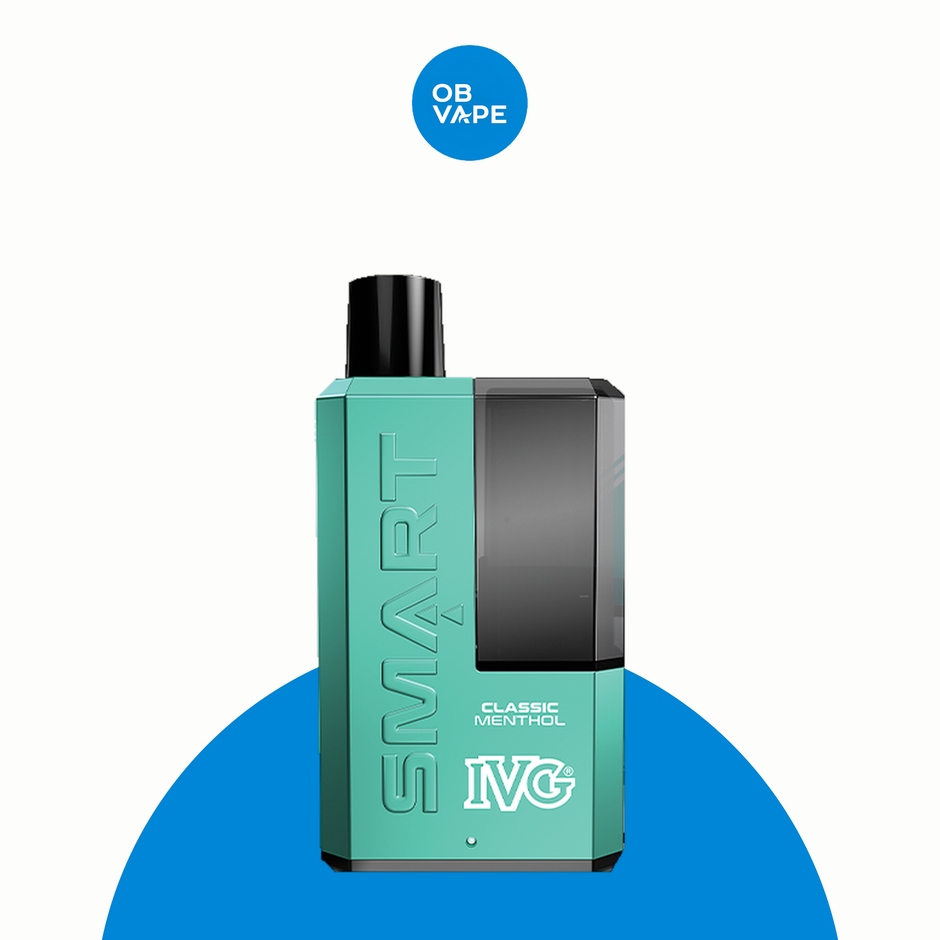 IVG Smart 5500 Puff Disposable Vape – Classic Menthol official approved product image | OB Vape