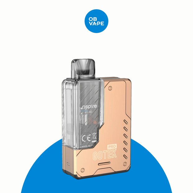 Aspire Gotek Pro Pod Kit – Rose Gold approved OB Vape Batch 18 product image