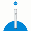 510 Battery - 320mAH (Ten Motives Compatible) – White – approved OB Vape product image