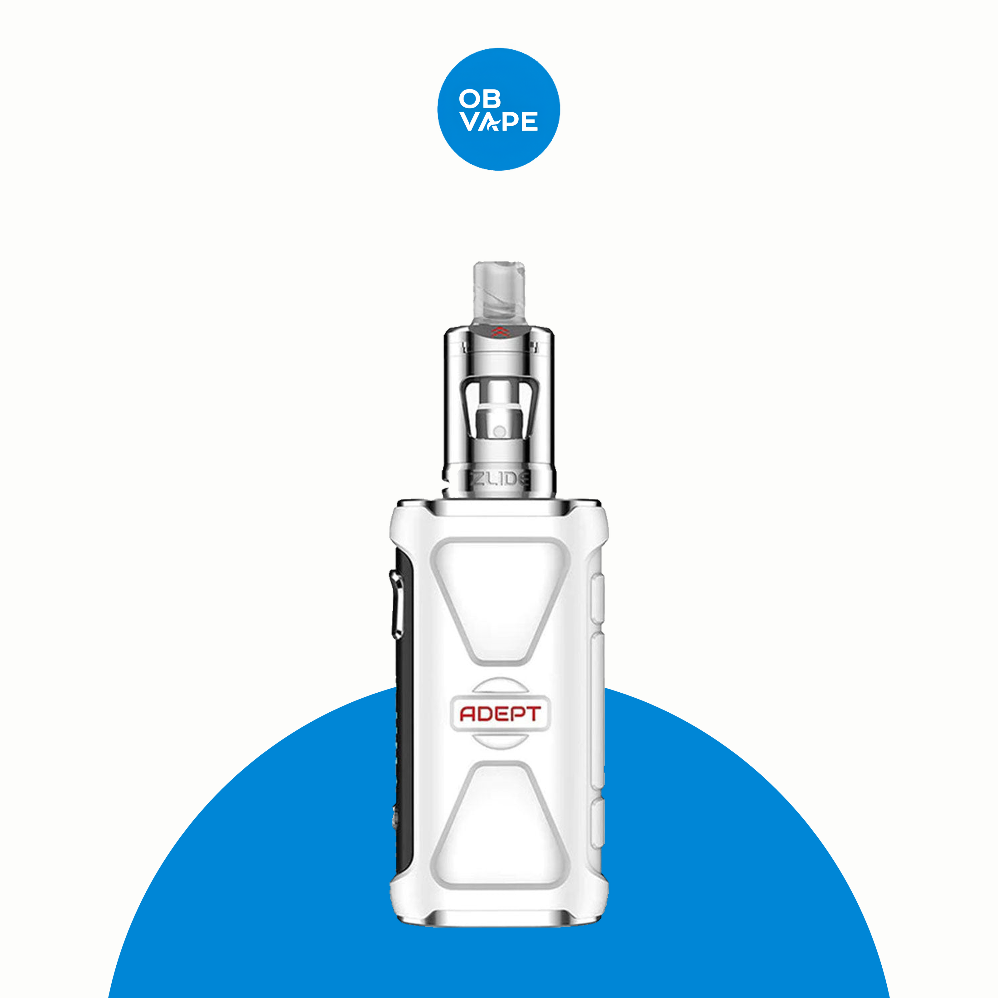 Innokin Adept Zlide Kit – White approved OB Vape final product image 2026-08-21