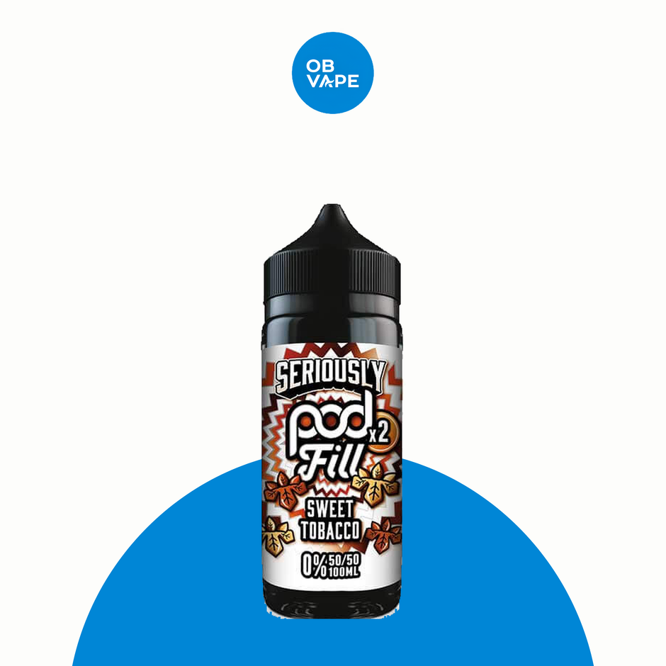 Doozy Sweet Tobacco 100ml Shortfill – approved OB Vape brand-organised product image