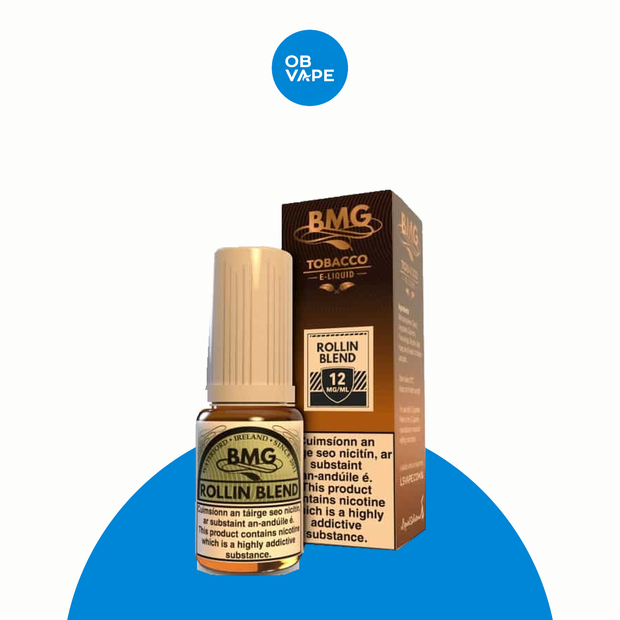 BMG Tobacco - Rollin Blend 10ml – approved OB Vape brand-organised product image