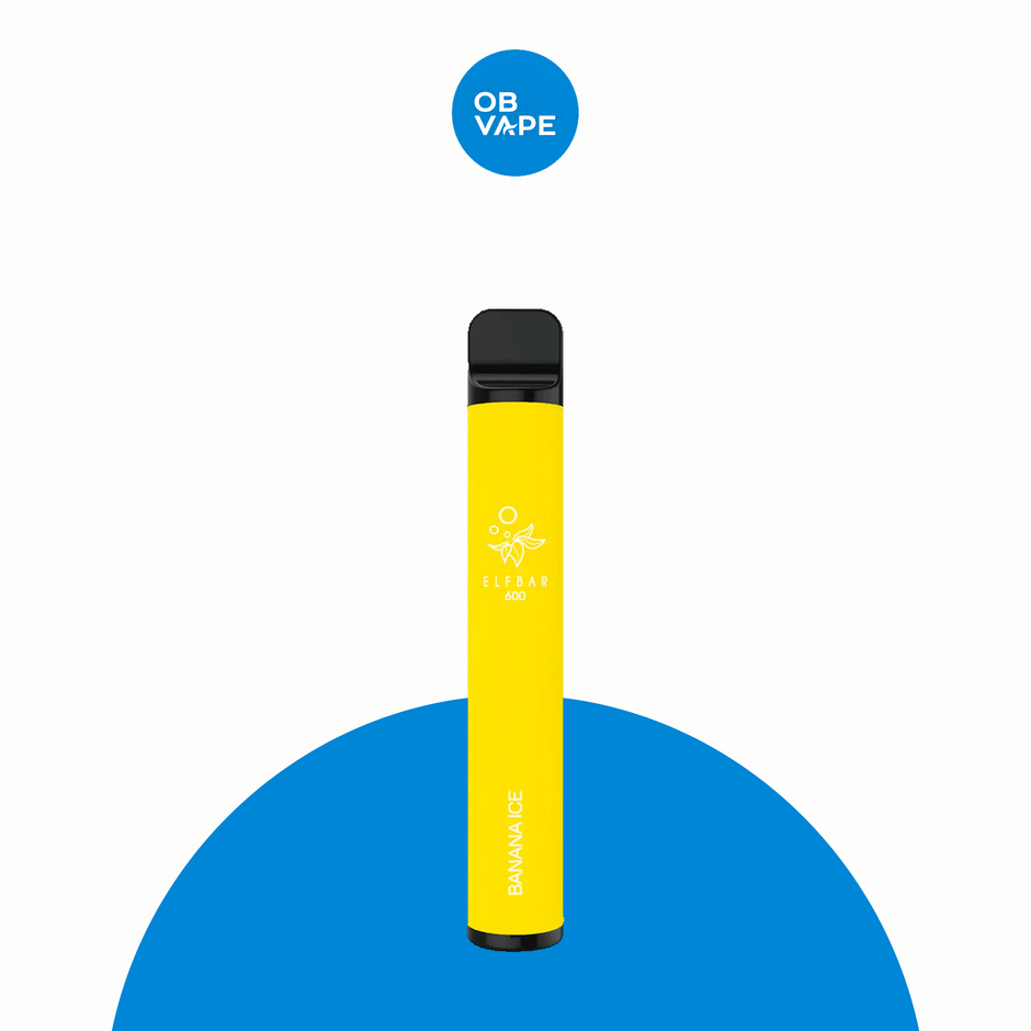 Elfbar 600 Puff Disposable 20MG – Banana Ice – approved OB Vape product image