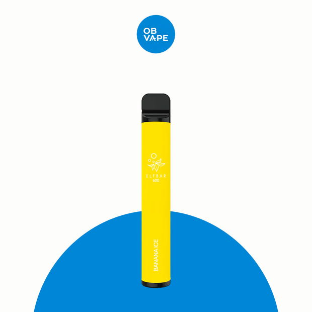 Elfbar 600 Puff Disposable 20MG – Banana Ice – approved OB Vape product image