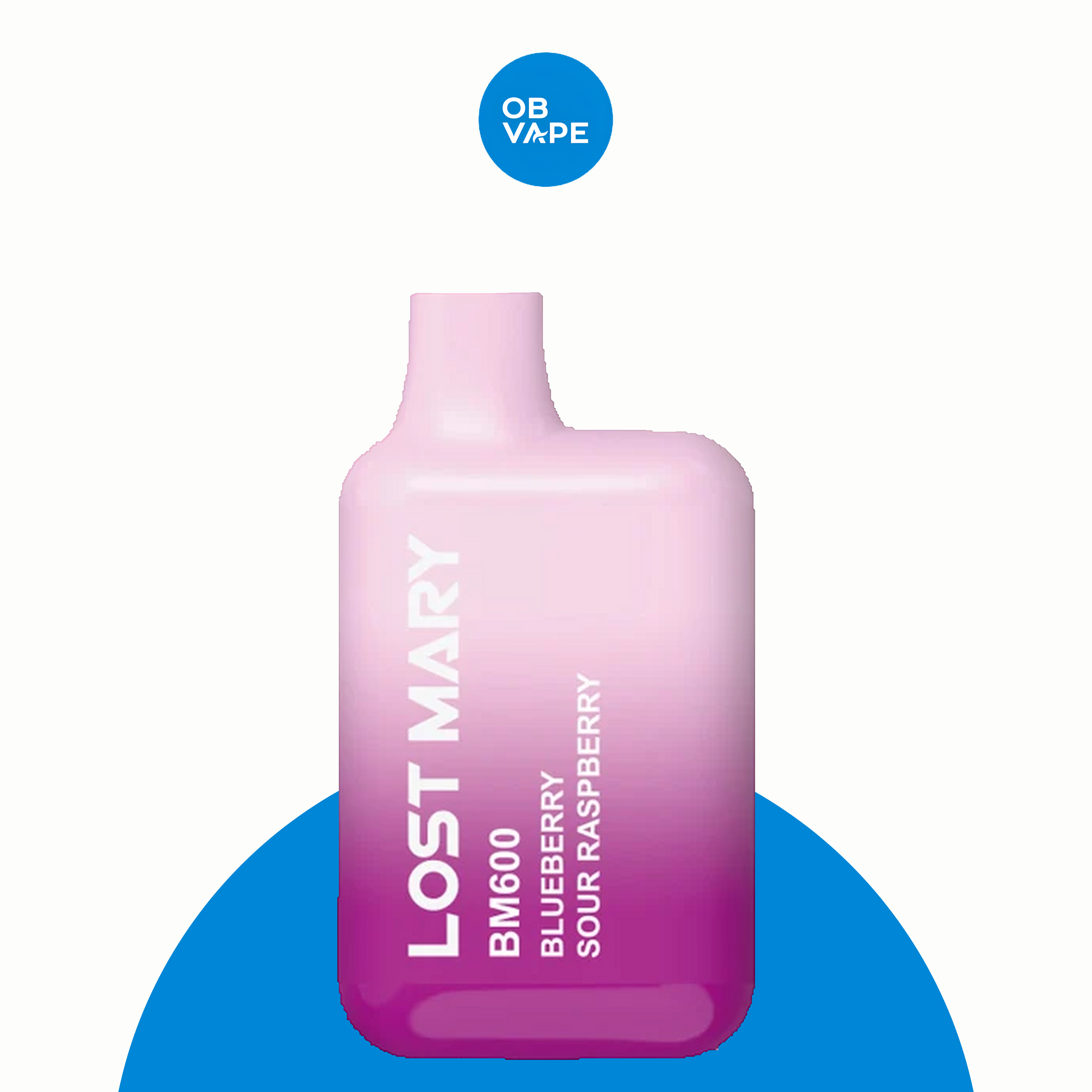 Lost Mary BM600 Disposable Vape (20mg) – Blueberry Sour Raspberry official product image | OB Vape