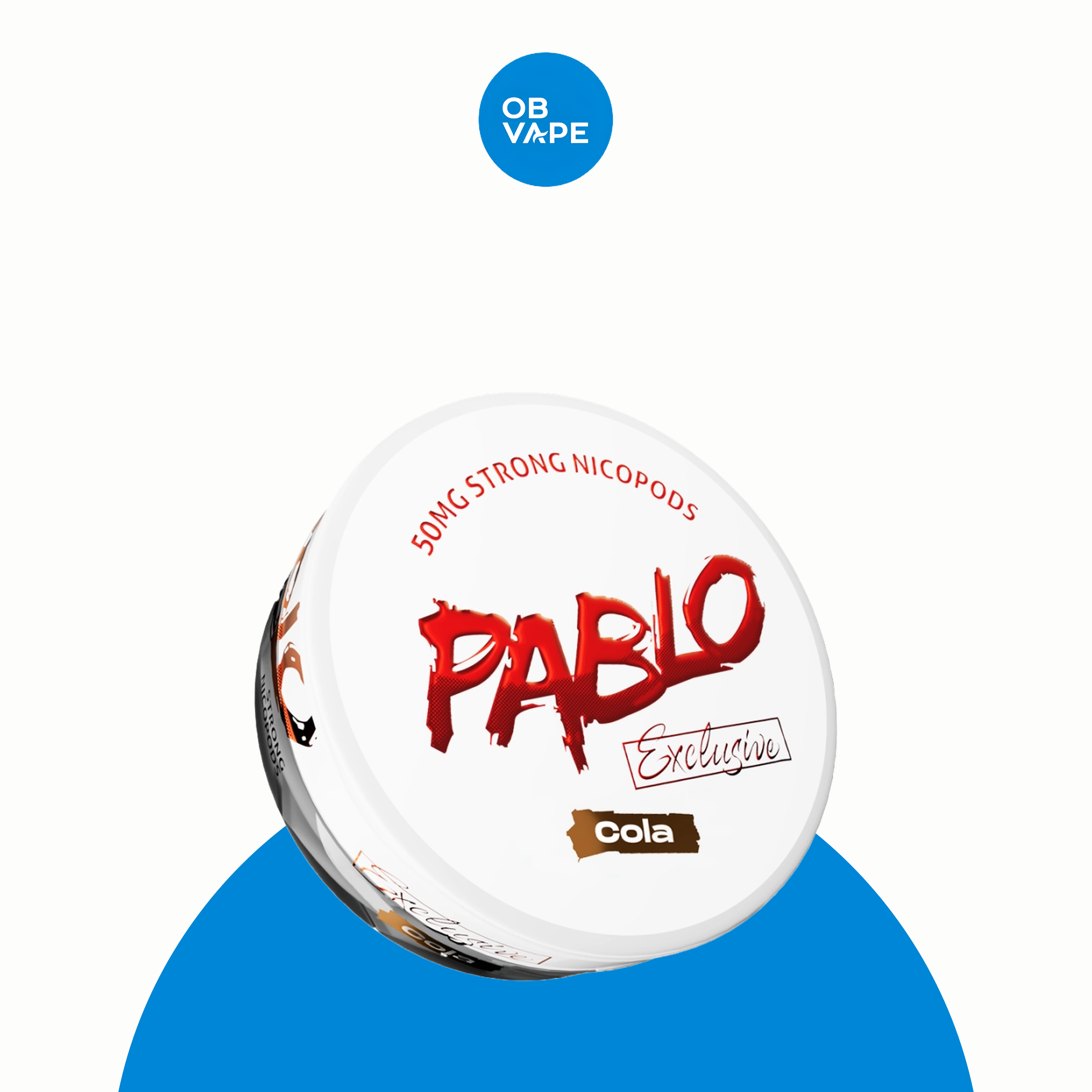 PABLO Nicotine Pouches – Cola (50mg) approved genuine product image | OB Vape