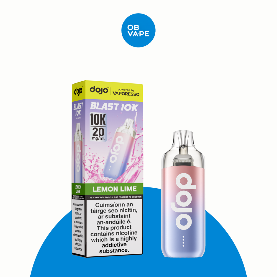 Vaporesso Dojo Blast 10K Prefilled Pod Kit – Lemon Lime – approved OB Vape product image