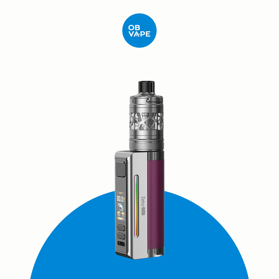 Aspire Zelos M80 Kit – Pink & Silver – approved OB Vape product image