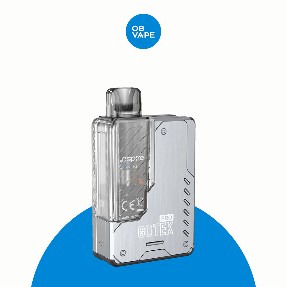 Aspire Gotek Pro Pod Kit – Stainless Steel approved OB Vape Batch 18 product image