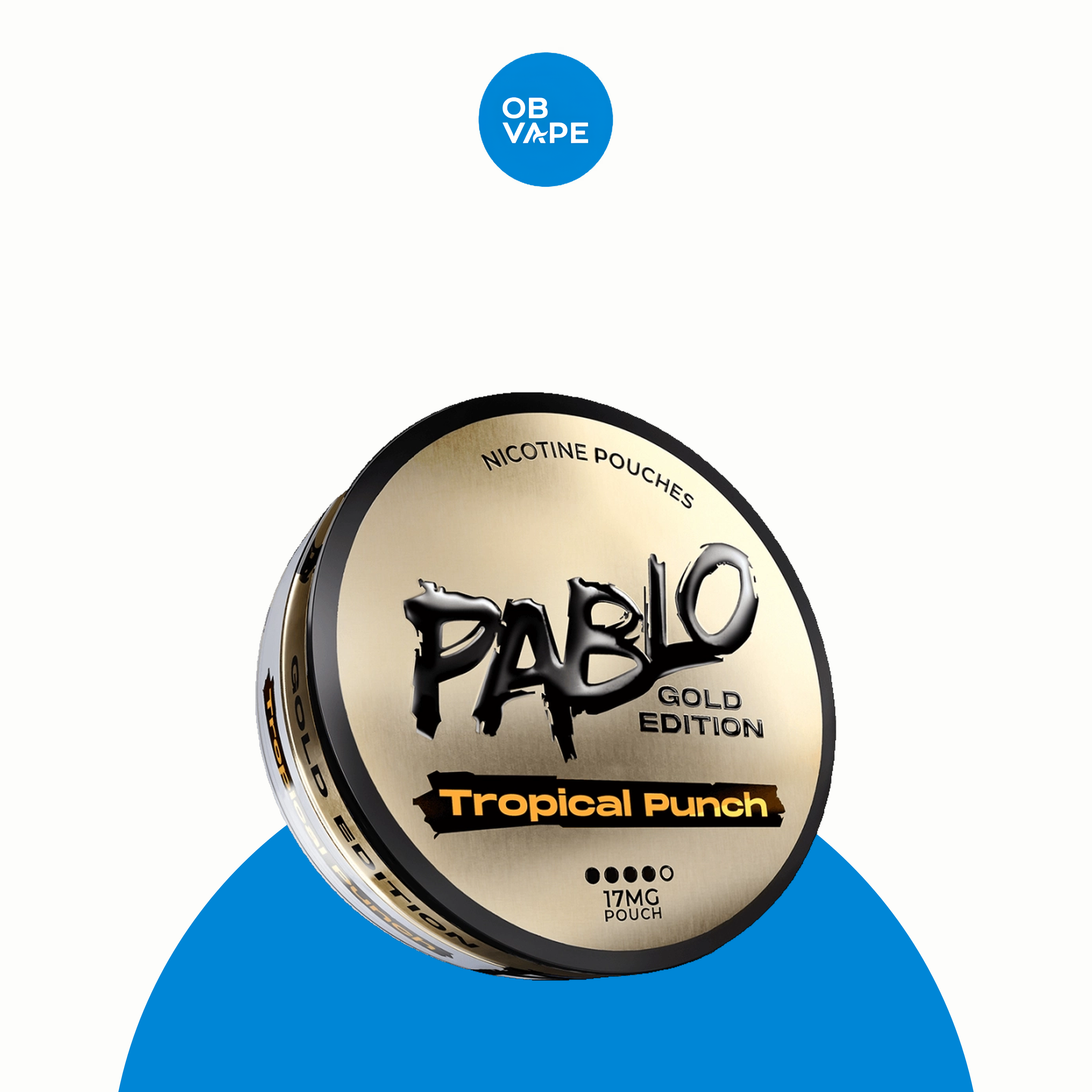 PABLO Gold Nicotine Pouches – Tropical Punch / 17mg approved genuine product image | OB Vape